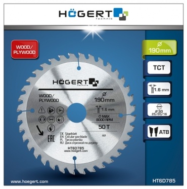 Hoegert HT6D785 190x30 мм
