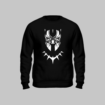 Свитшот Black and White черный