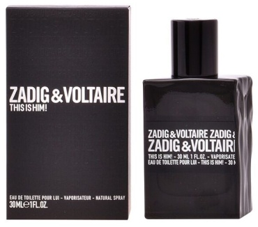 Zadig & Voltaire This is Him туалетная вода EDT 30 мл, для мужчин