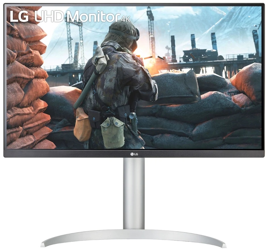 Монитор 27" LG 27UP650 серебристый