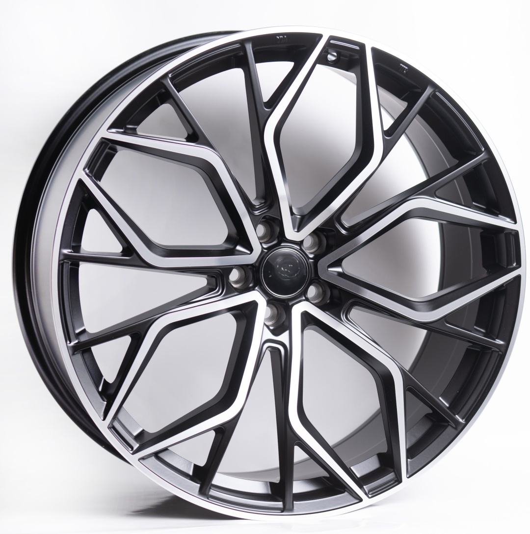 Kipardo 22007 9x22/5x112 D66.6 ET35 4 диска серебристый, черный матовый