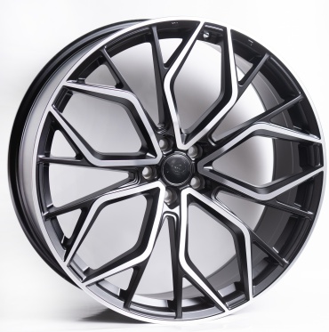 Kipardo 22007 9x22/5x112 D66.6 ET35 4 диска серебристый, черный матовый
