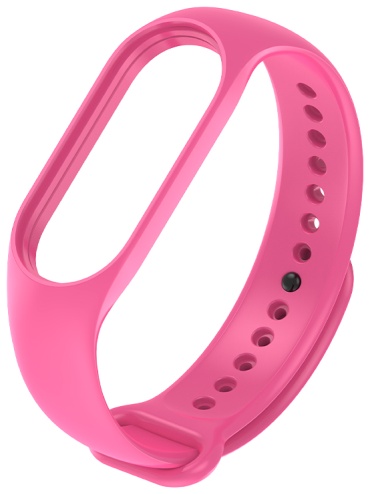Ремешок MindStore для Xiaomi Mi Band 3, Mi Band 4 розовый