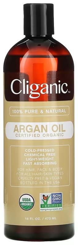 Cliganic Organic Argan Oil, 100% Pure (473ml)