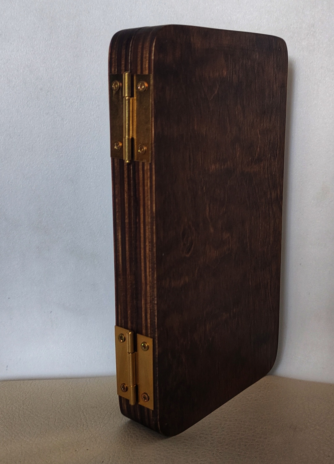 Счетница книжка Doskikz 20x11 см, дерево, коричневый