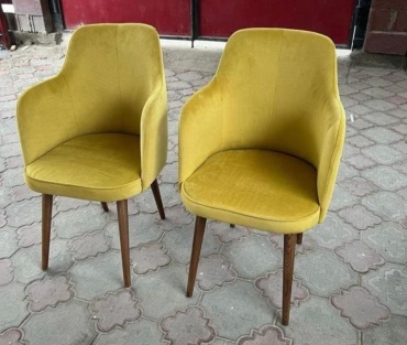 Стул NED Levin A283Q, 85x50x50 см, желтый