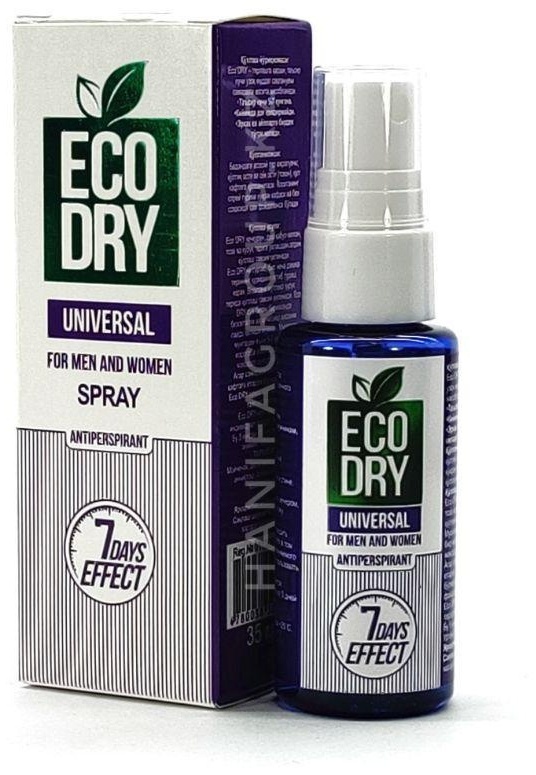 Купить ECO DRY Universal антиперспирант унисекс 35 мл в кредит в Алматы ...