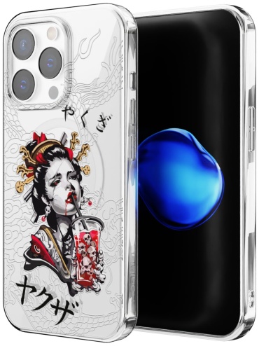 Чехол Mcover для Apple iPhone 15 Pro Max рисунок