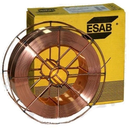 Сварочная проволока esab 0. Сварочная проволока св08г2с esab. Esab проволока омеднен. Esab 08г2с. Сварочная проволока св08г2с esab.