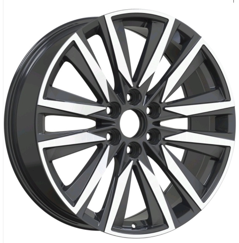 DRS Комплект дисков DRS 175 9x22/6x139.7 D78.1 ET25 9x22/6x139.7 D78.1 ET25 серебристый, черный