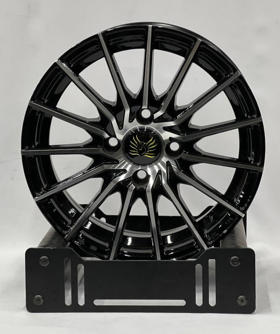 BBS 2818 6x14/4x100 D67.1 ET35 4 диска черный, серебристый