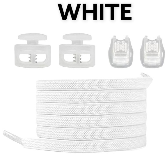 SHOELACES SLH DET - 1 белый 100 см