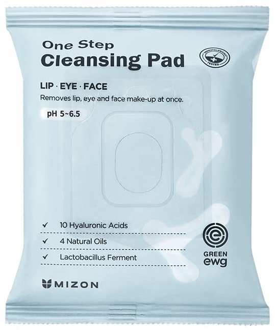 MIZON One Step Cleansing Pad диски для снятия макияжа влажные 30 шт
