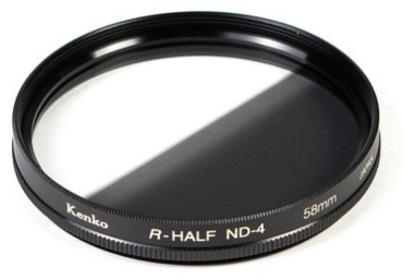 Kenko 58S R-HALF ND4 58 мм черный