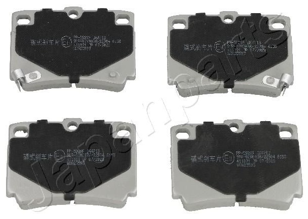 JAPANPARTS Комплект Тормозных Колодок, Дисковый Тормоз PP592AF