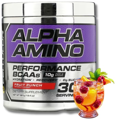 BCAA Cellucor Alpha Amino фруктовый пунш 384 г