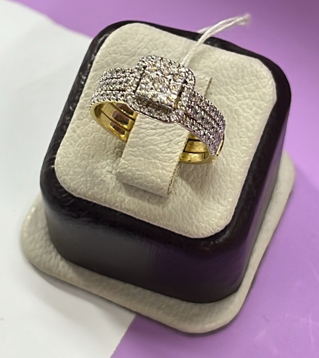SAR-JEWELRY Б09-004-2355_20 размер 20 вес 4.6 г золото, бриллиант