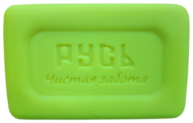 Кусковое мыло хозяйственное Русь Чистая забота 180 г