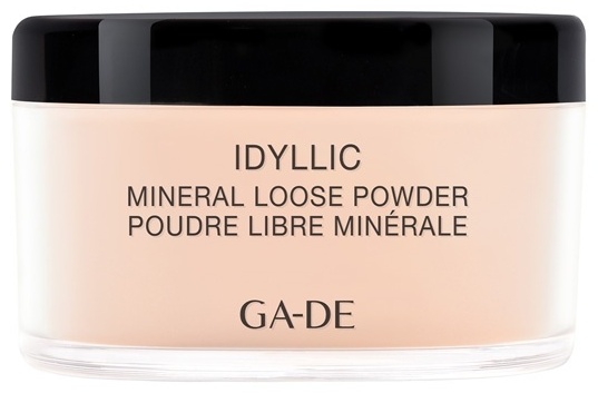 Пудра GA-DE Idyllic mineral loose powder рассыпчатая 100 бежевый