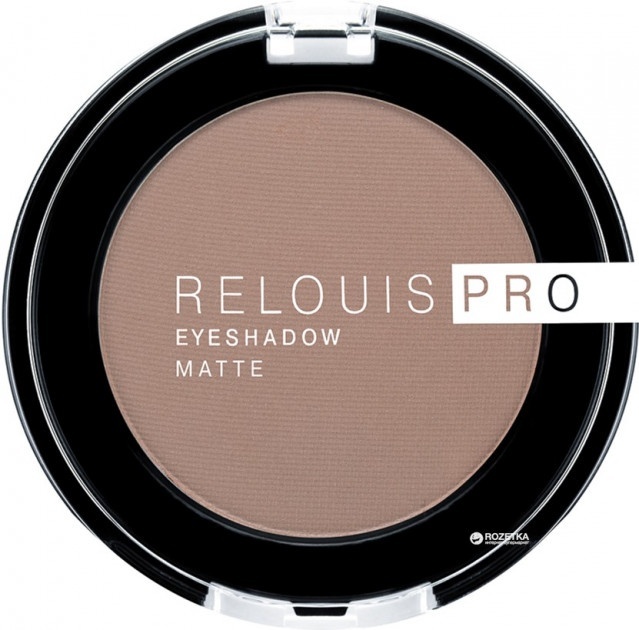 RELOUIS тени прессованные Eyeshadow matte 12 Warm taupe