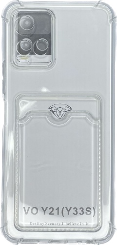 Чехол G-Case для Vivo Y21, Y33s прозрачный