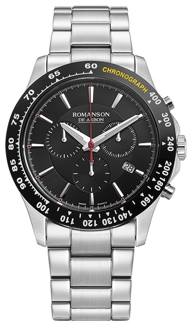 Кварцевые ROMANSON CA1B18HM1black нержавеющая сталь