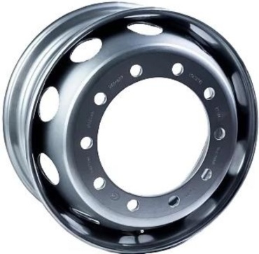 Hartung КамАЗ ЕВРО 8.5x20/10x335 D281 ET163 1 диск серебристый