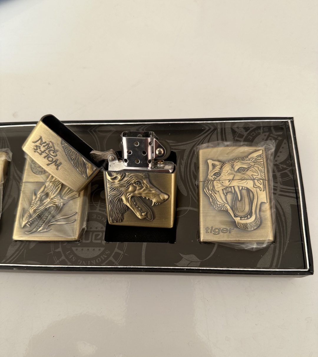 Kentai бензиновая зажигалка 589796, металлический сплав
