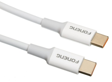 Кабель FONENG USB TypeC (M), 1.2 м, KPFX106TTC белый