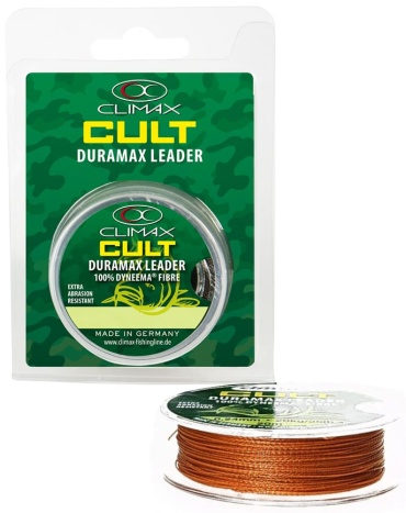 Леска Climax поводковый материал CULT Duramax Leader 9900-10006-024 0.24 мм коричневый