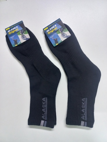 Термоноски Alaska Originale 2 пары черный 41-45