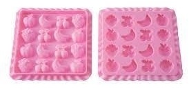Silikomart для льда, для конфет, для мармелада, для шоколада EC01 Tutti Frutti 22.751.35.0069, силикон