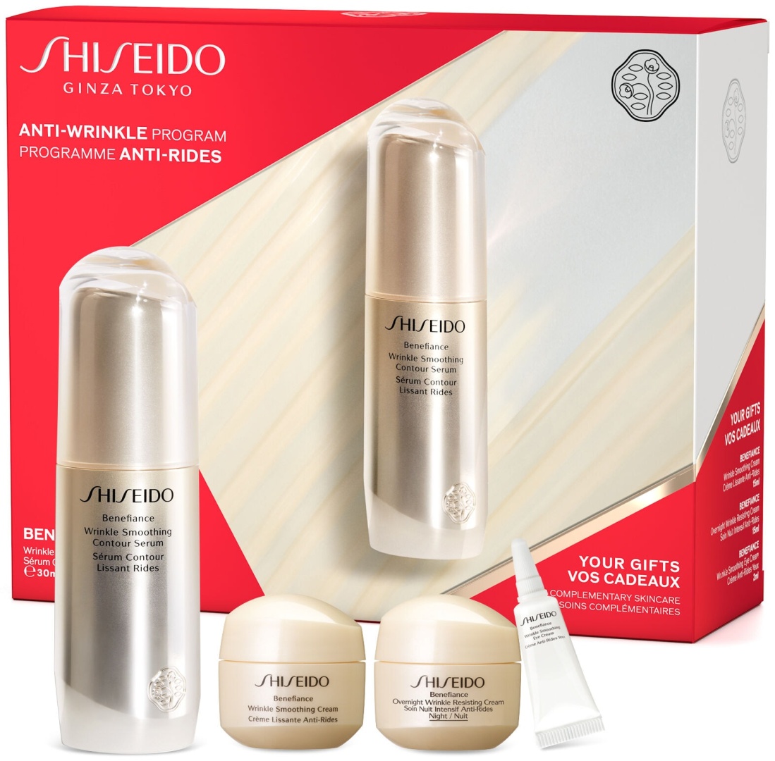 Shiseido Anti-Wrinkle Program Wrinkle Smoothing набор по уходу за лицом для женщин