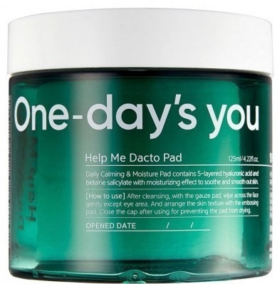 One day's you тонер Help me Docto pad 125 мл