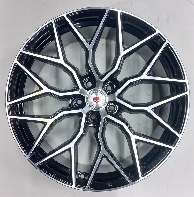 Kipardo 43156 9x20/5x114.3 D73.1 ET35 черный, серебристый