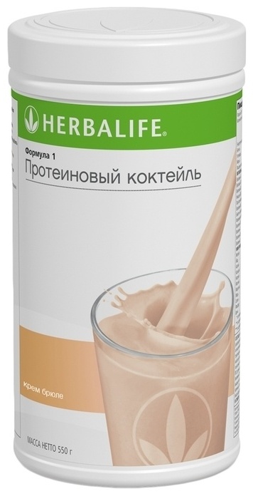 Купить Протеин Herbalife Nutrition Формула 1 Крем Брюле 550 г в Алматы ...