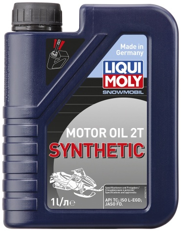 Синтетическое LIQUI MOLY SNOWMOBIL MOTOROIL 2T SYNTHETIC 10W 1 л