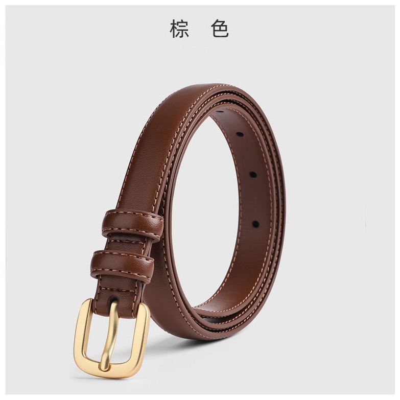 Ремень Fashion accessories искусственная кожа 100 см коричневый