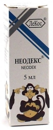 НЕОДЕКС 5мл капли глаз/наз/ушн