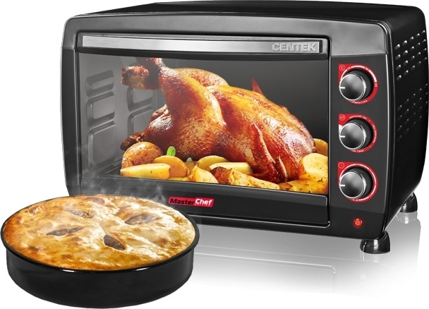 Купить Настольная электропечь CENTEK CT-1532-46 черный в Алматы ...