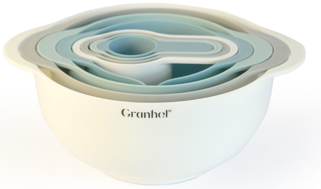 Миска-дуршлаг Granhel SP-040ST 25.5 см полипропилен, 4.5 л 8 шт