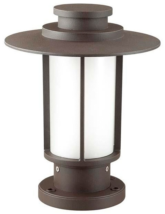 Уличный светильник накладной Odeon Light E27 18 Вт 30 см