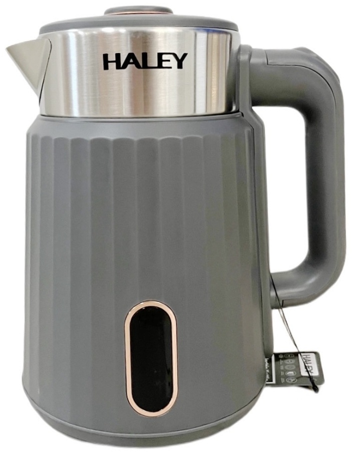 Электрочайник Haley HY-8918 серый