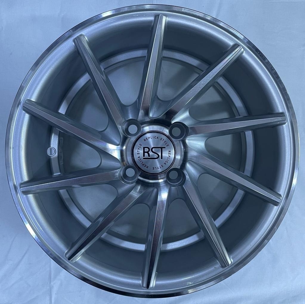 RST R059 7x15/4x100 D67.1 ET35 серый, серебристый