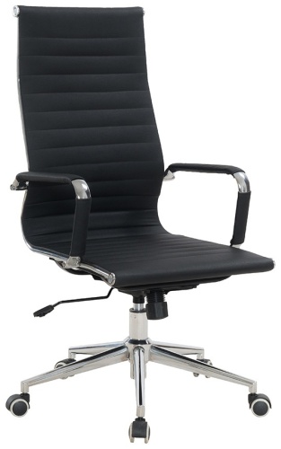 Компьютерное кресло ZETA 5728-H, черный, серебряный