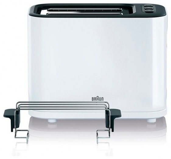 Тостер Braun HT3010WH белый — фото 2