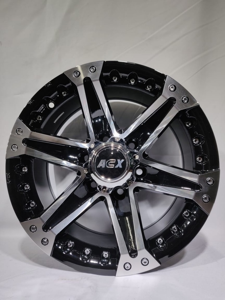 Wheels 292 8x16/6x139.7 D110.1 ET20 черный, серебристый