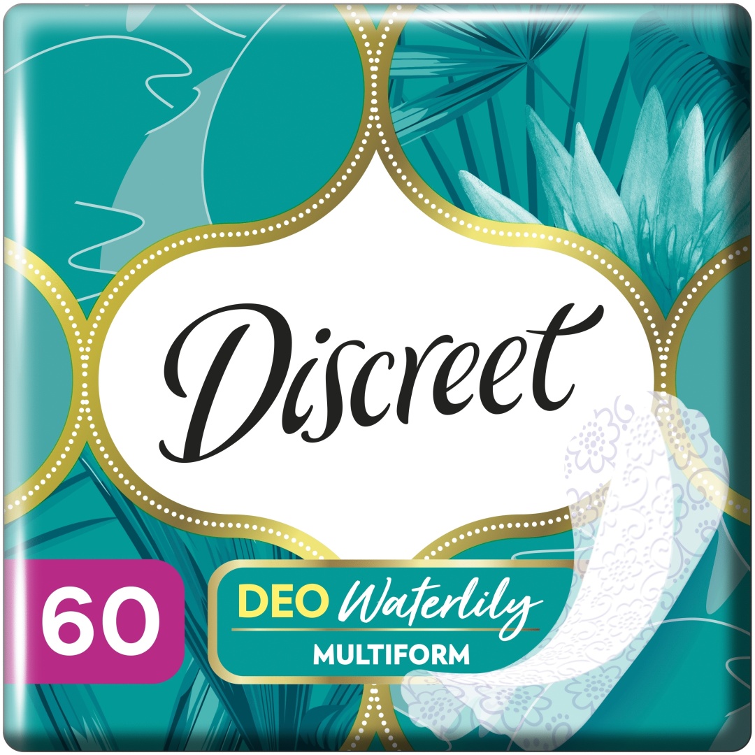 Discreet прокладки Deo Water Lily Trio 60 шт