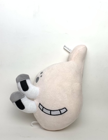 Мягкая игрушка BABY TOY Буква D, высота 20 см, мультиколор