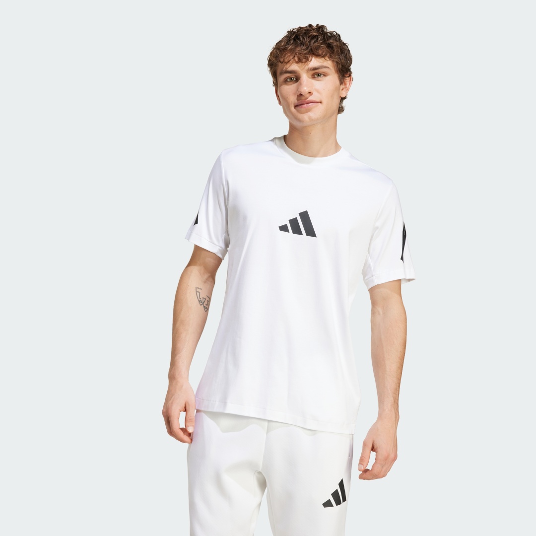 Футболка adidas белый
